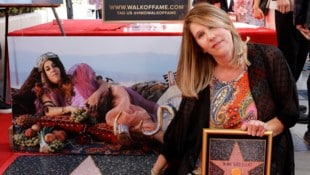 Owen Elliot-Kugell bei der Sternverleihung für „Mama Cass“ Elliott, die am 3. Oktober 2022 posthum mit einem Stern auf dem „Hollywood Walk of Fame“ geehrt wurde. (Bild: APA/Getty Images via AFP/GETTY IMAGES/Frazer Harrison)