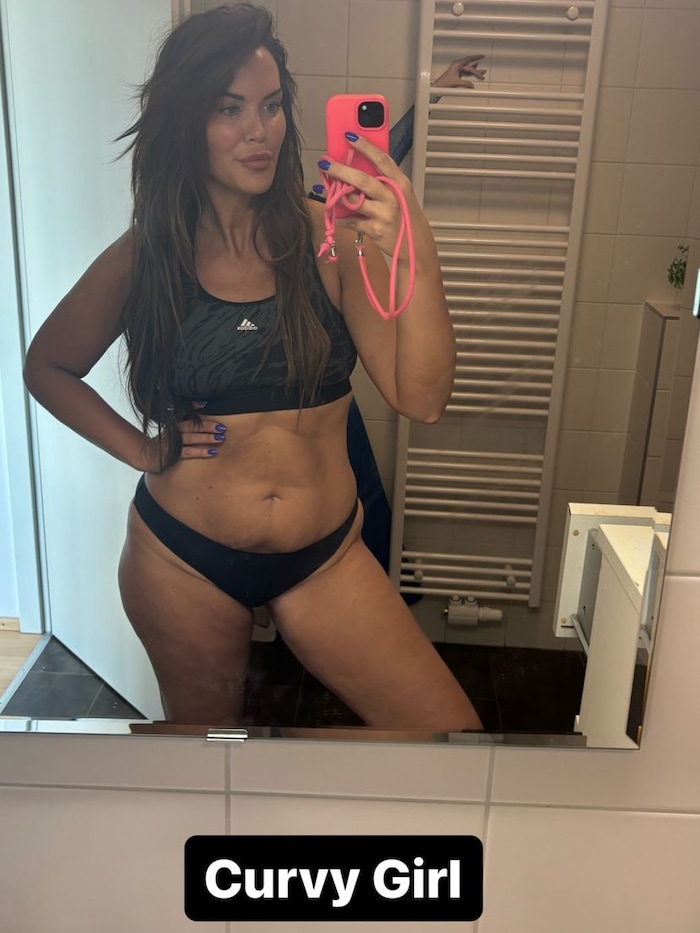 „Curvy Girl“ betitelte Martina Reuter ihre Instagram-Story.
