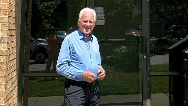 In the new company, "nobody talks me into it anymore", explains Frank Stronach. (Bild: Edda Graf)