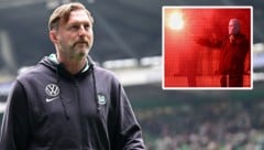 Ralph Hasenhüttl stinkt der Pyro-Wahnsinn gewaltig! (Bild: GEPA pictures)