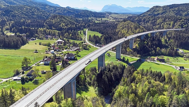 Der Talübergang Winkl wird saniert. Anrainer befürchten ein erhöhtes Verkehrsaufkommen im Rosental. (Bild: Hermann Sobe)
