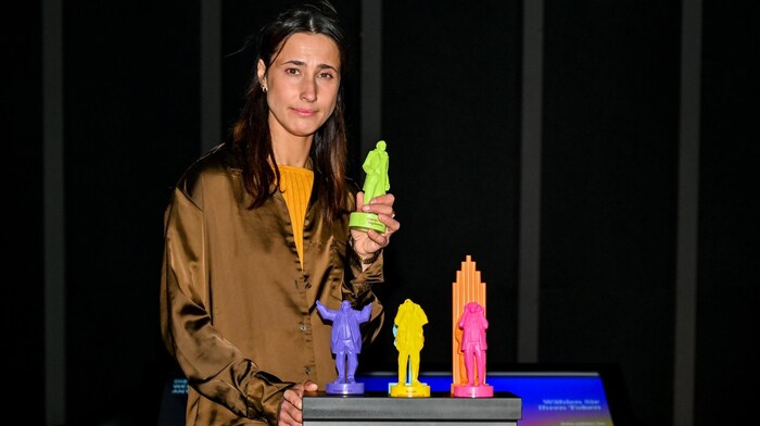 Stellt man im Pavillon eine Bruckner-Figur auf einen Bildschirm, startet Musik.