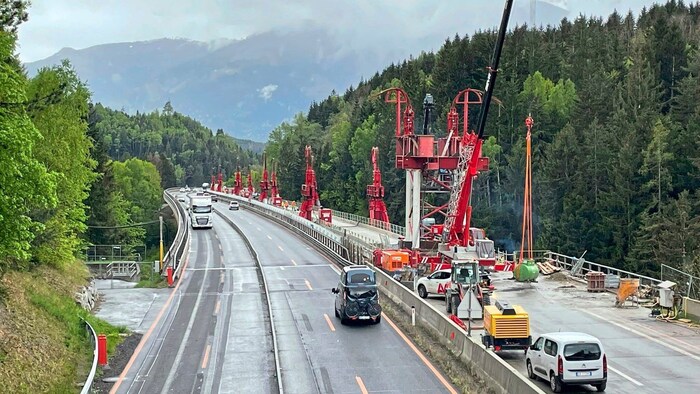 Noch Jahre dauern die Brückenarbeiten im Liesertal. 