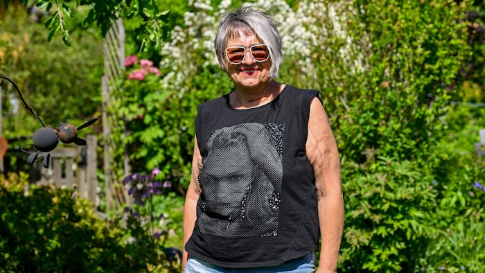 Sie ist seit der ersten Stunde in der Kleingartensiedlung: Helga Pühringer (70)