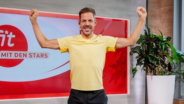 Bernhard Kohl is the next fit star. (Bild: ORF Sendungen/Klaus Titzer)