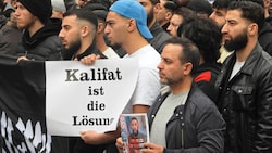 In Deutschland forderten Islamisten die Ausrufung eines Kalifats. (Bild: picturedesk.com/NIBOR/Action Press)