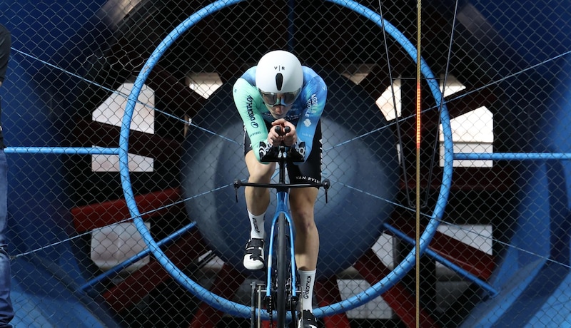 The hard work in the wind tunnel has not yet paid off in the time trial. (Bild: Birbaumer Christof)