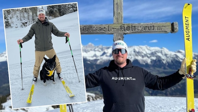 Nach den ersten Skitouren hat Weltcup-Ass Max Franz neuen Mut gefasst. (Bild: ZVG)