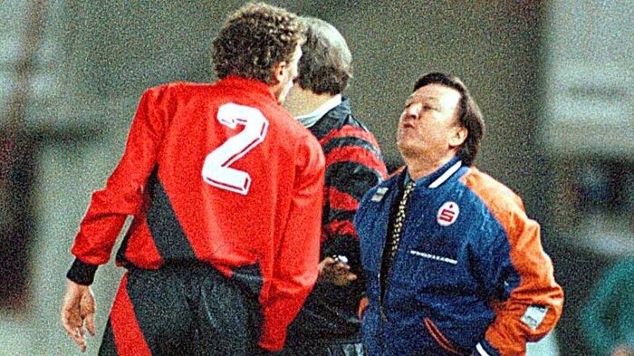 "Lama" Otto Baric spits on Frankfurt's Kakhaber Tskhadadze - five-match ban!