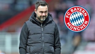 Roberto De Zerbi will auch nicht Bayern-Trainer werden. (Bild: AFP/APA/Adrian DENNIS)