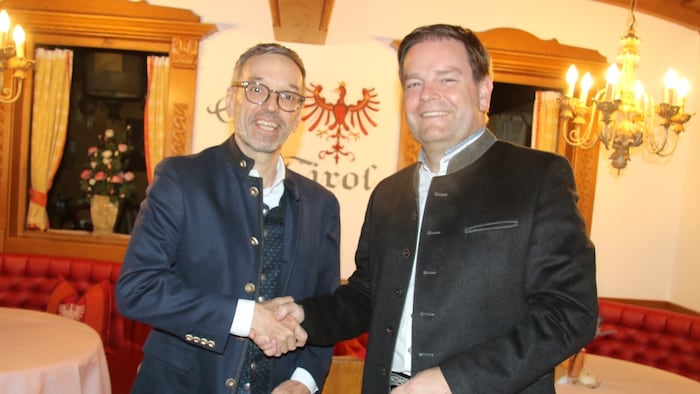 Herbert Kickl und Markus Abwerzger (FPÖ)