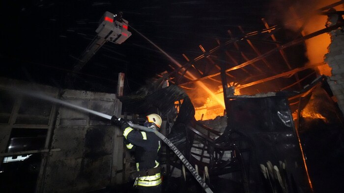 Auswirkungen der Attacke in der Nacht