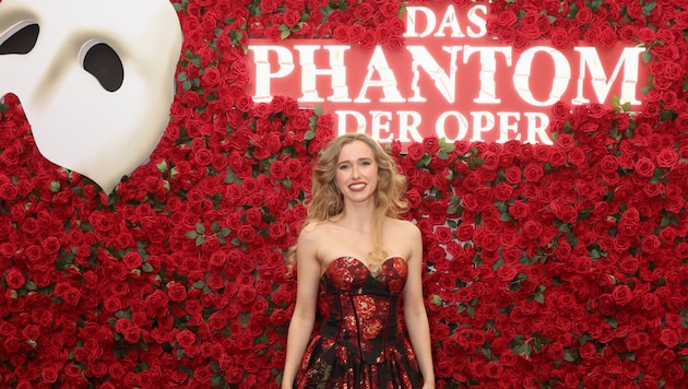 Lisanne Clémence Veeneman bei der Premiere vom „Phantom der Oper“ im Wiener Raimund Theater. (Bild: VBW/Katharina Schiffl)