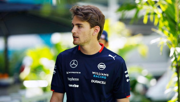 Muss Logan Sargeant bald seinen Platz bei Williams räumen? (Bild: AFP/GETTY IMAGES/Chris Graythen)