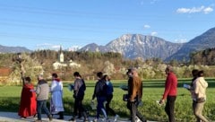 Flurumgänge gibt es in der Pfarre Köttmannsdorf am Montag, Dienstag und Mittwoch vor Christi Himmelfahrt. (Bild: Pfarre Köttmannsdorf UM)