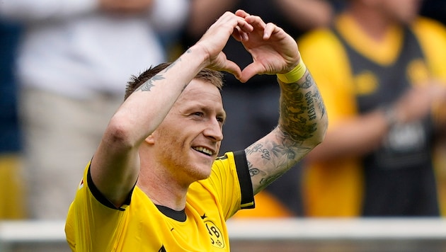 Marco Reus verlässt den BVB mit Saisonende. (Bild: AP ( via APA) Austria Presse Agentur/ASSOCIATED PRESS)