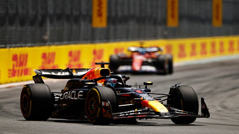 Max Verstappen hat erneut einen Sieg gefeiert. (Bild: AFP/GETTY IMAGES/Chris Graythen)