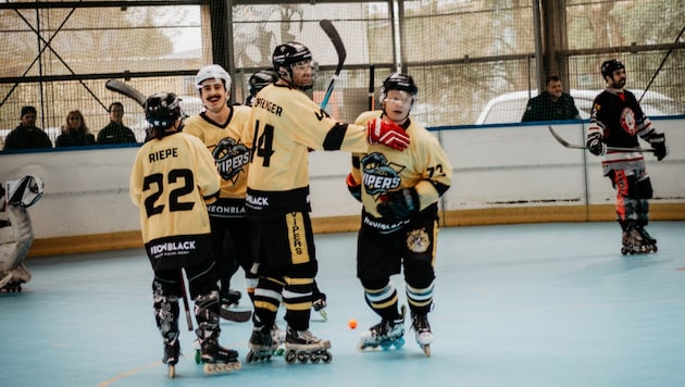 The Dark Vipers have a surface that is only used by two other teams in Austria. (Bild: Dark Vipers Salzburg)