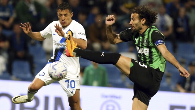 Schon wieder eine Inter-Niederlage gegen Sassuolo! (Bild: AFP)