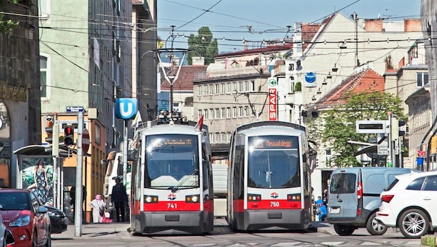 Besonders laut ist es am Gürtel. (Bild: Wiener Linien/Helmer)