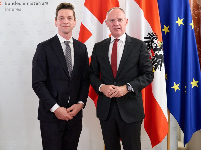 Der dänische Minister Bek war kürzlich in Wien.