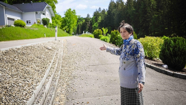 Zeugin des Endes der Jagd: Helga Feichtenschlager. (Bild: Scharinger Daniel)