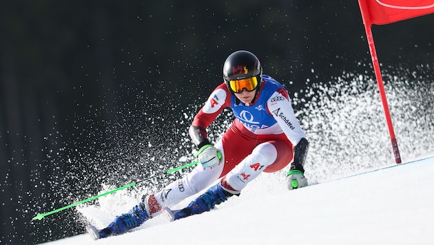 Last season, skier Nadine Fest did not make it to the finish line. (Bild: GEPA pictures)