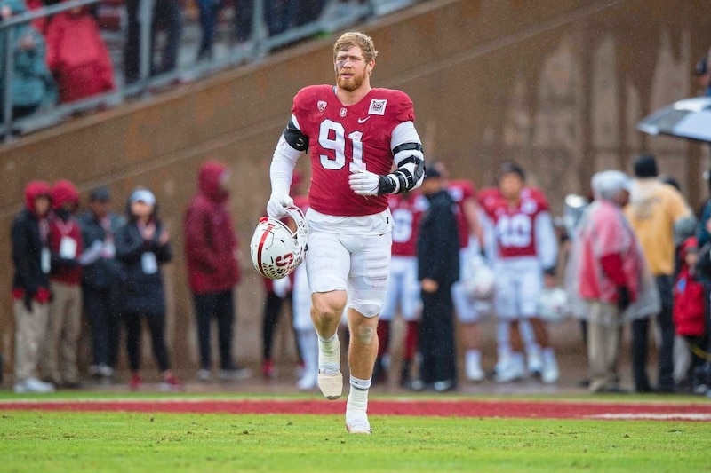 Thomas Schaffer studierte und spielte in Stanford. (Bild: Grant Shorin/Stanford Athletics)