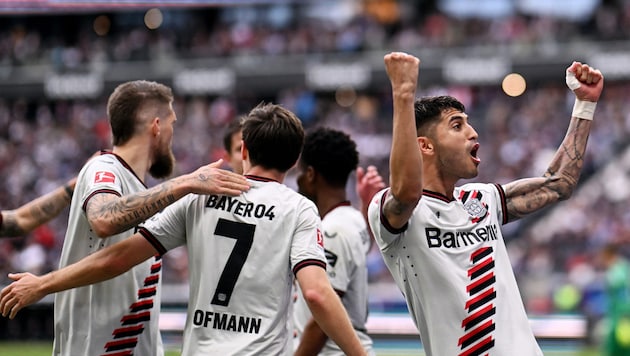 Leverkusen bleibt weiterhin ungeschlagen. (Bild: AFP/AFP or licensors)