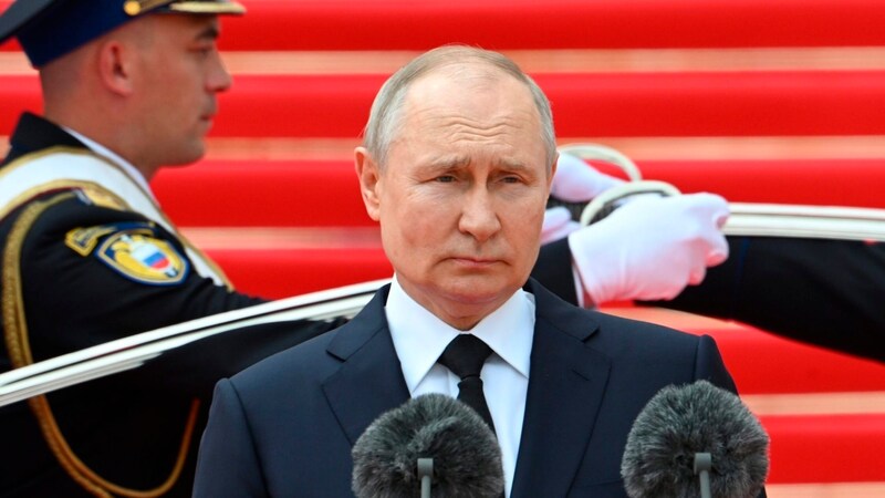 Der russische Machthaber Wladimir Putin (Bild: AFP/AP/Sergei Guneyev)