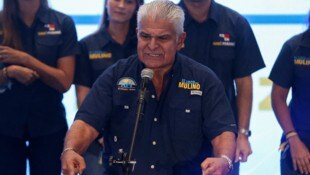 Der 64-jährige José Raúl Mulino konnte mehr als ein Drittel der abgegebenen Wahlstimmen auf sich vereinigen. (Bild: APA/AFP/Roberto CISNEROS)