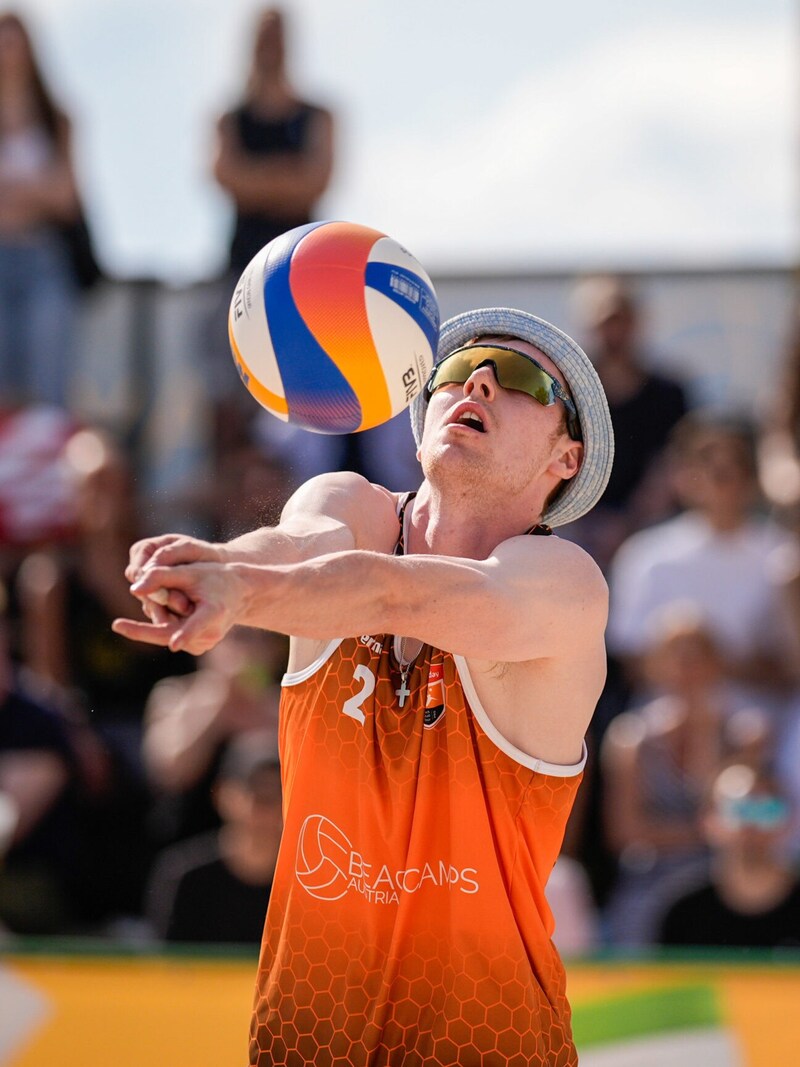 Vorarlberg's beach volleyball figurehead Jakob Reiter. (Bild: GEPA pictures)