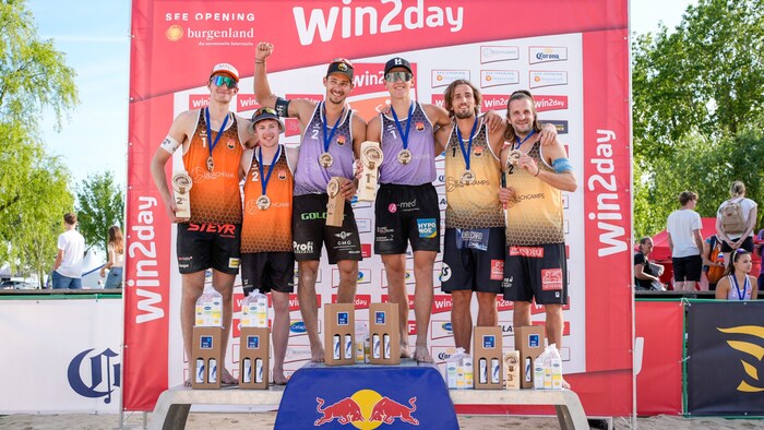 Jakob Reiter war für viele der „MVP“ des Masters in Neusiedl, bei dem er mit Timo Hammarberg ...