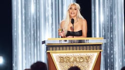Kim Kardashian wurde während einer Live-Show, in der sie eine Schmäh-Rede auf Tom Brady halten sollte, gnadenlos ausgebuht. (Bild: APA/Getty Images via AFP/GETTY IMAGES/Matt Winkelmeyer)