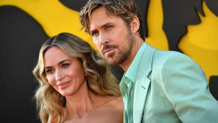 Get along brilliantly: Emily Blunt and Ryan Gosling