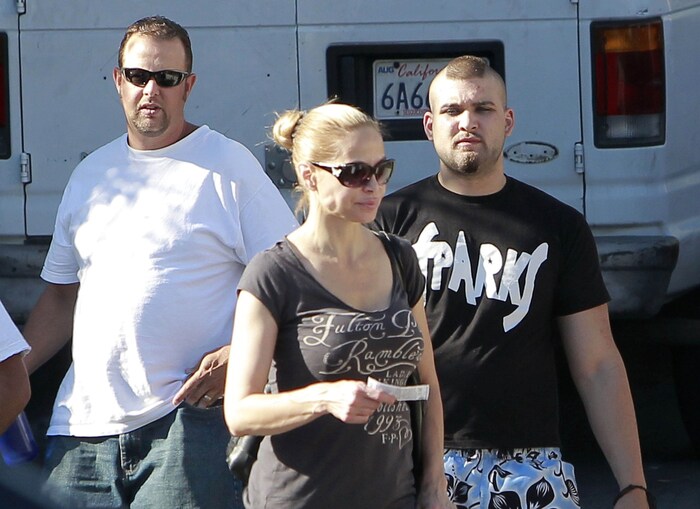 Christina Fulton and Weston Cage in 2011, when the 33-year-old had severe mental health problems ...