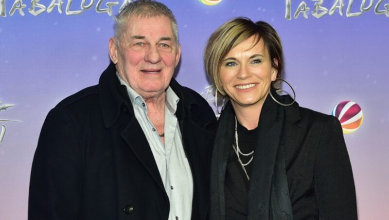 Heinz Hoenig und seine Frau Annika (Bild: picturedesk.com/Müller,Ralf / Action Press)