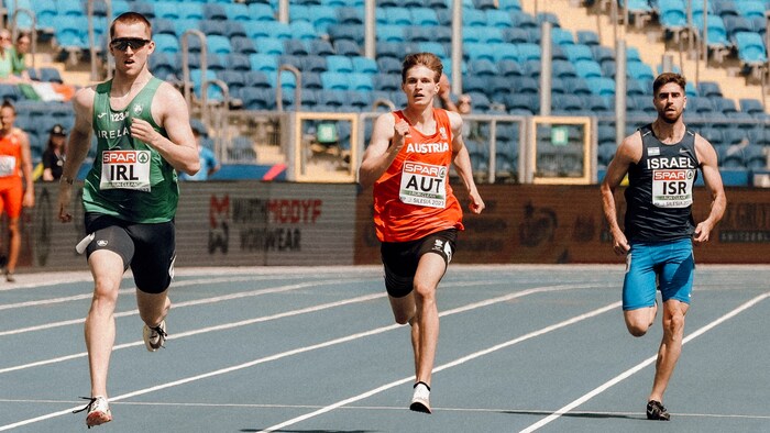 Niklas lief 2023 bei den European Games in Polen.