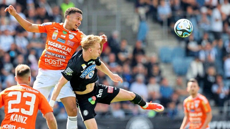 Wie im Cupfinale ließen sich Biereth (r.) & Co. von einem Rückstand nicht verunsichern. (Bild: GEPA pictures)