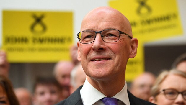 The Scottish politician John Swinney (Bild: AFP/Andy Buchanan)