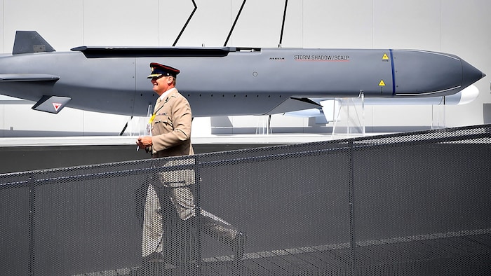 Archivbild aus dem Jahr 2018: Eine Storm-Shadow-Rakete der britischen Luftwaffe