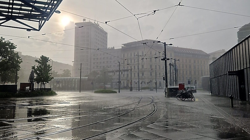 Am Wiener Praterstern (Bild: Stefan Steinkogler)