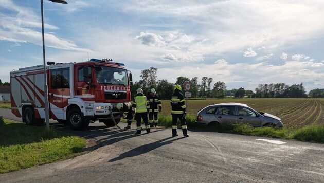 The last accident at the level crossing in Donnersdorf was less than two months ago. (Bild: Freiwillige Feuerwehr Halbenrain)