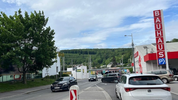 Auch in Penzing musste die Polizei anrücken.