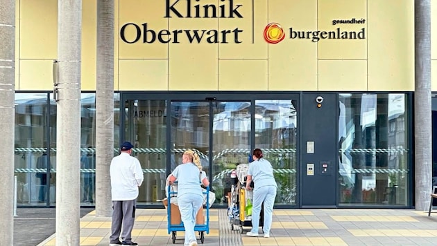 Blitzeblank: um Punkt 8 Uhr ist der Patientenbetrieb in der neuen Klinik Oberwart gestartet. (Bild: Christian schulter)