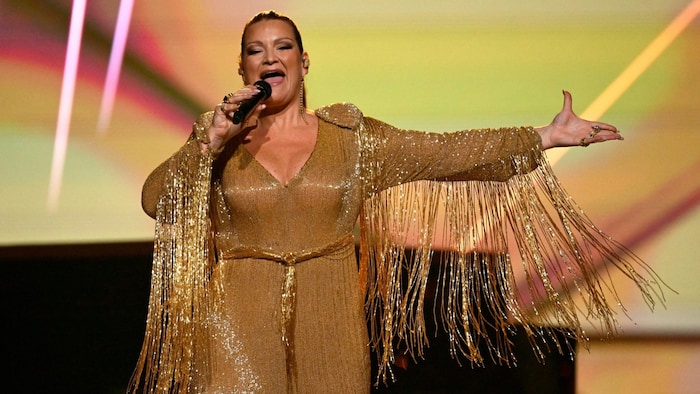 Hera Björk trat bereits zum zweiten Mal beim Song Contest an.