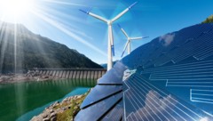 Die Energiewende wird durch Wasserkraft, Windkraft und Solarenergie vorangetrieben. Doch es hapert an der Beständigkeit von Wind und Sonne und so soll ein Pumpspeicher in Ebensee die teils überschüssige Energie wie ein Akku speichern. (Bild: stock.adobe.com/Alberto Masnovo)