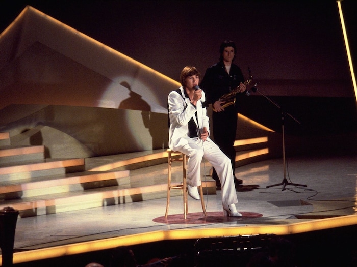 Johnny Logan wins the 1980 Song Contest in The Hague with the song "What's Another Year".