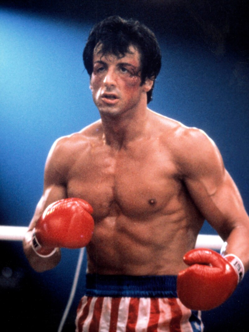 Sylvester Stallone in his cult role as "Rocky" (Bild: picturedesk.com/mptv)