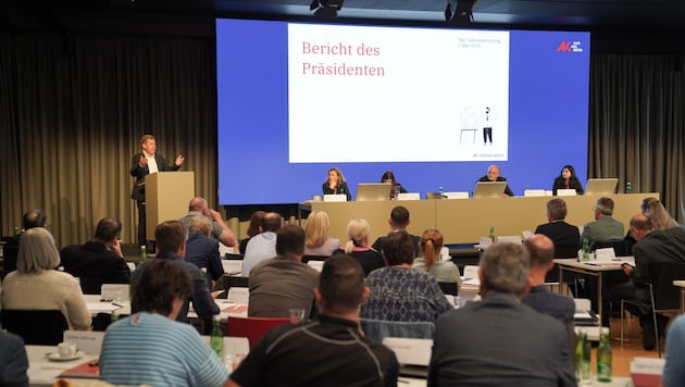 Bei der AK-Vollversammlung am Dienstag in Feldkirch stand u. a. die Kinderarmut um Fokus (Bild: Vondrak)